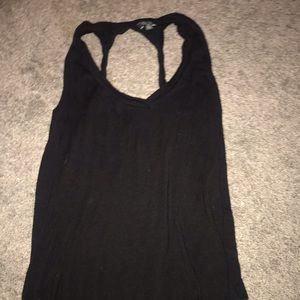 black tank top